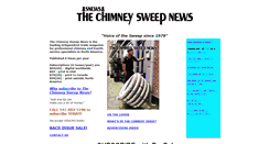 Desktop Screenshot of chimneysweepnews.com