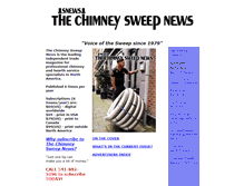 Tablet Screenshot of chimneysweepnews.com